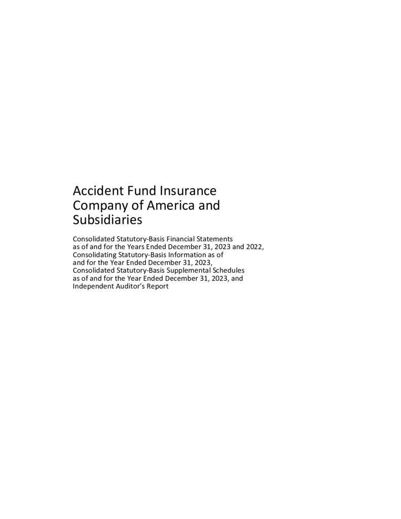 thumbnail of AFICA STAT Financial Statements – Dec 2023